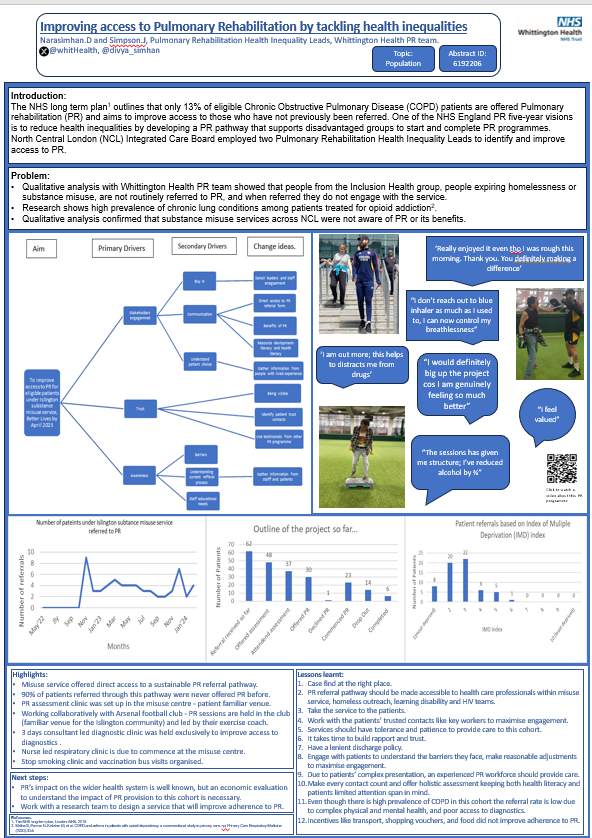 diVya (she/her) ๐ฎ๐ณ๐ฌ๐ง (@divya_simhan) on Twitter photo Looking forward to the #Quality2024 <a href="/QualityForum/">Quality Forum</a> Visit my poster online or in person #healthinequalities Zone 3, poster board-288.
Poster stage presentation on the 12th, stage 2 at 13:09 <a href="/ExCeLLondon/">Excel London</a>
<a href="/WhitHealth/">Whittington Health NHS Trust</a> <a href="/NCL_ICS/">North Central London Integrated Care System (ICS)</a> Looking forward to the #Quality2024 <a href="/QualityForum/">Quality Forum</a> Visit my poster online or in person #healthinequalities Zone 3, poster board-288.
Poster stage presentation on the 12th, stage 2 at 13:09 <a href="/ExCeLLondon/">Excel London</a>
<a href="/WhitHealth/">Whittington Health NHS Trust</a> <a href="/NCL_ICS/">North Central London Integrated Care System (ICS)</a>