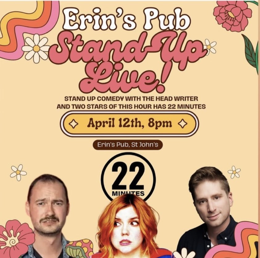 Hey St Johns, my funny pals are performing at Erin’s Pub! Check them out!!! @ImChrisWilson @TheStaceyMcG