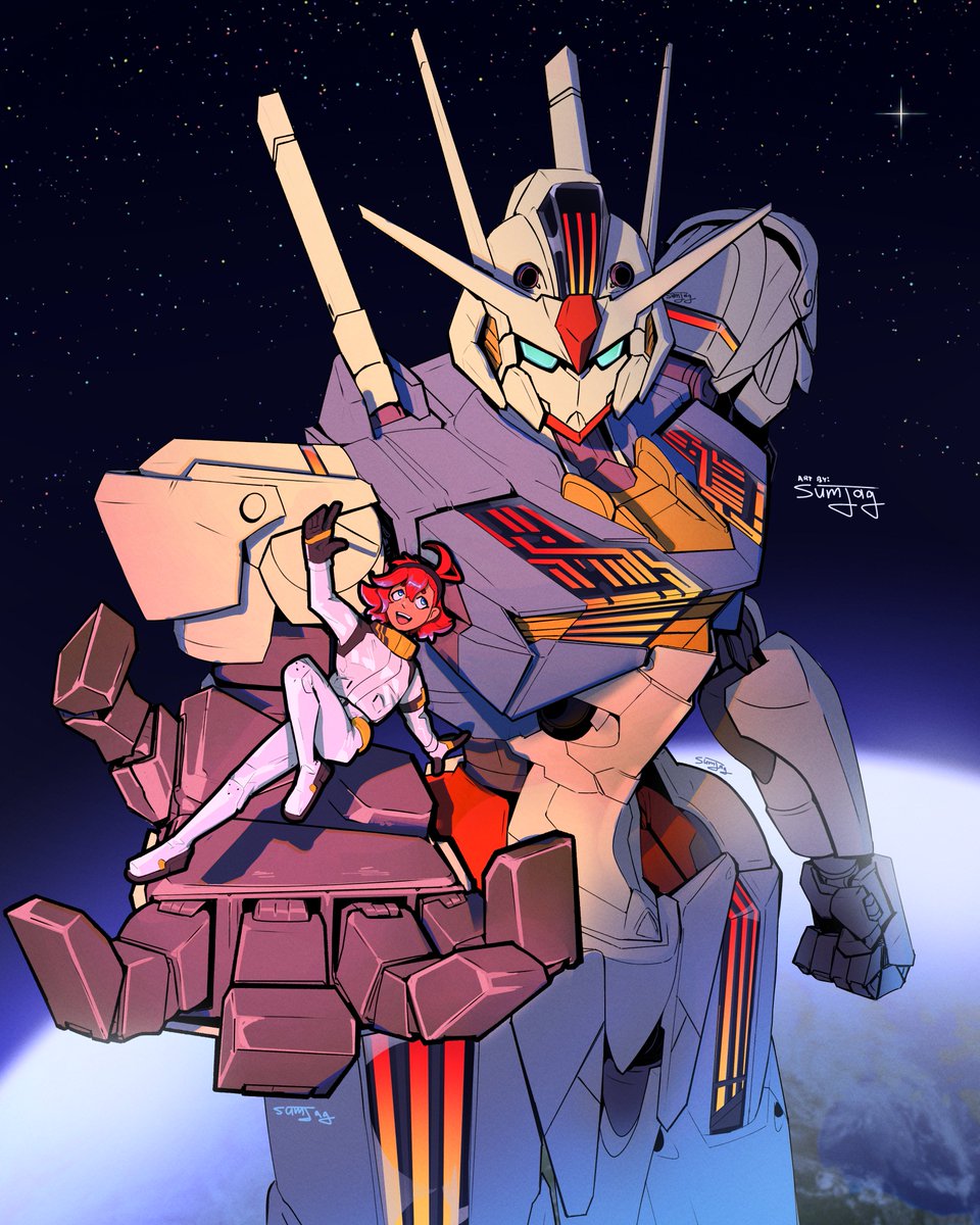 Mobile suit Gundam Aerial art I have finally finished!
Loved Witch from Mercury, love Suletta Mercury, and I had to show my appreciation.