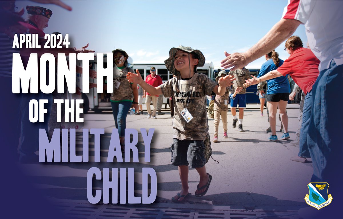 Celebrating our military's youngest unsung heroes!!!

Each April, the Month of the Military Child provides a chance for us to recognize and thank the children of our service members and veterans. Military children didn’t choose a life of service, but they live it commendably.