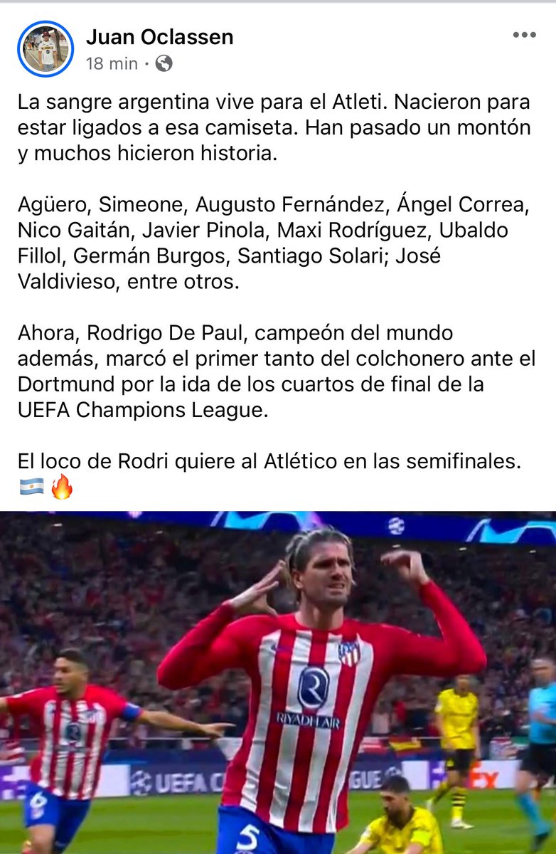 #depaul #goldedepaul #atleti #atleticodemadrid #championsleague