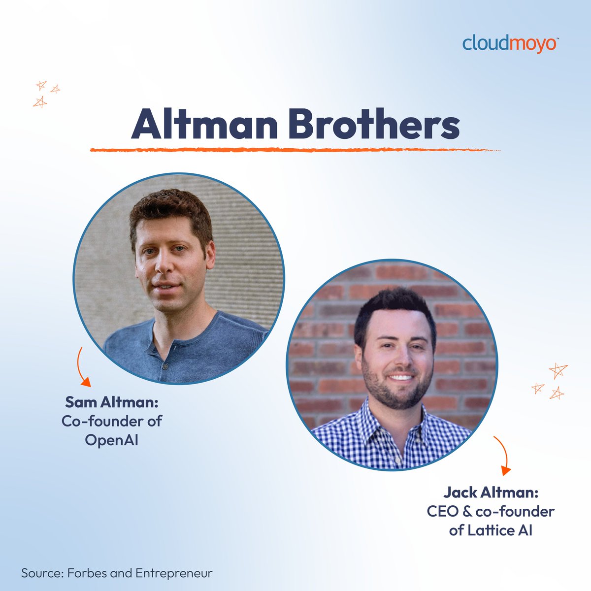 GoCloudMoyo's tweet image. Tech&apos;s finest siblings unite! Celebrating #SiblingsDay with the brilliant Altman Brothers, innovative Wolfram Brothers, and unstoppable Wojcicki Sisters. 💻👫  Share your sibling story in the comments below and spread the love! ❤️ 

#TechSiblings #HappySiblingsDay #SiblingsLove