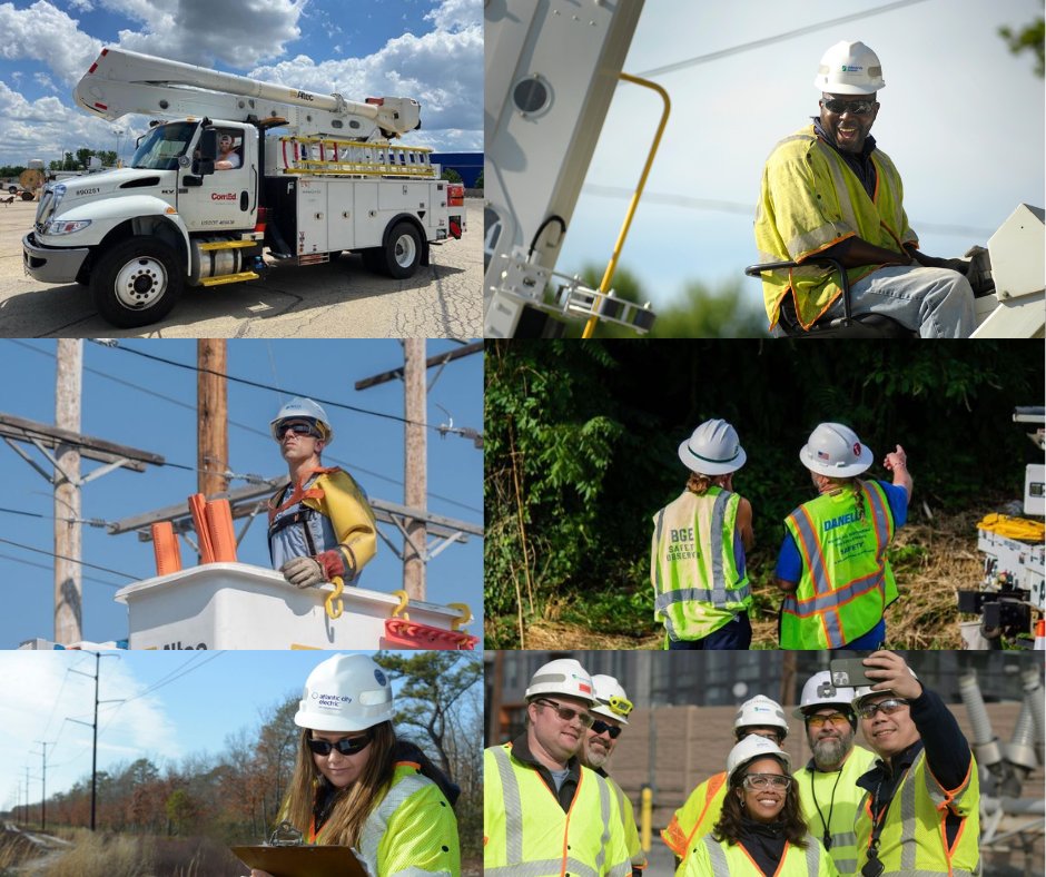 Proud to be part of the @Exelon family alongside fellow utilities @MyBGE, @ComEd, @DelmarvaConnect, @PECOconnect, and @PepcoConnect. Working hand in hand towards sustainable energy solutions! #SiblingsDay #EarthMonth