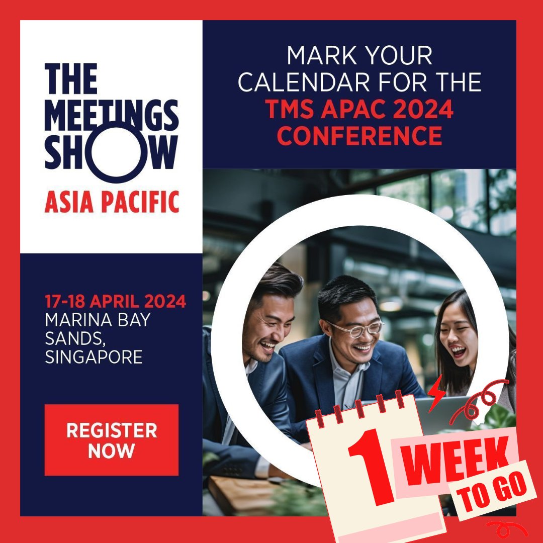 Announcement alert! 🚨 

@tmsapac has announced the Education Programme! Check out the sessions ➡️ shorturl.at/nsxO0

#TheMeetingsShowAPAC #EducationProgramme #Events #Meetings