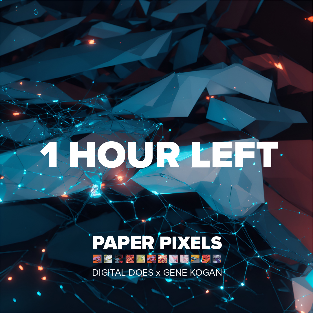 DOES (@digitaldoes) on Twitter photo One hour left ๐๐๐ <a href="/Streetlab_io/">Streetlab.io</a> <a href="/genekogan/">Gene Kogan</a>
To mint visit : streetlab.io/drops/papr One hour left ๐๐๐ <a href="/Streetlab_io/">Streetlab.io</a> <a href="/genekogan/">Gene Kogan</a>
To mint visit : streetlab.io/drops/papr