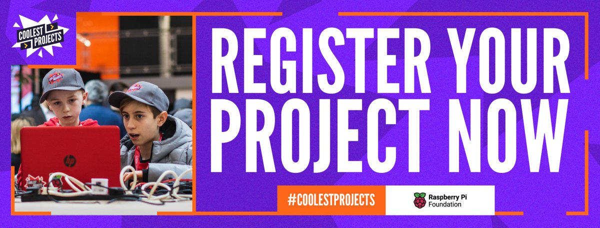 The deadline to submit projects to Coolest Projects UK is just two weeks away! Don't miss your chance to share your project at our in-person event in Bradford next month 💥 Register now ➡️ online.coolestprojects.org