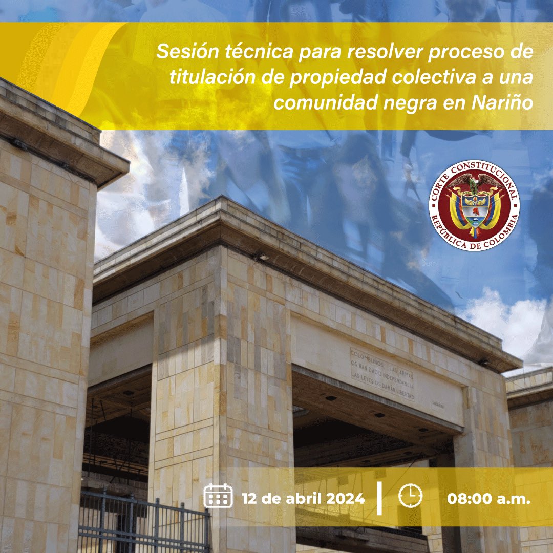 #LaCorteInforma | Este viernes, a las 8 a.m., la ciudadanía puede acceder a la transmisión virtual de esta sesión técnica mediante el siguiente enlace: youtube.com/live/JhYklHVKq…

🗞️ Consulte el boletín de prensa para ampliar esta información : lc.cx/fatthK