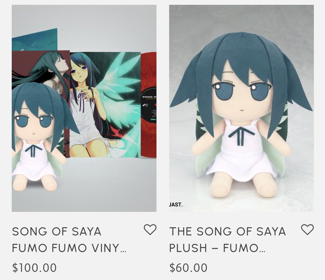 Since the Saya Fumo has made more money in 28 hours than all our visual novel releases for the last 28 years combined (including Saya no Uta somehow) we're rebranding to Dave's Fumo Emporium and focusing exclusively on Saya fumos forever.