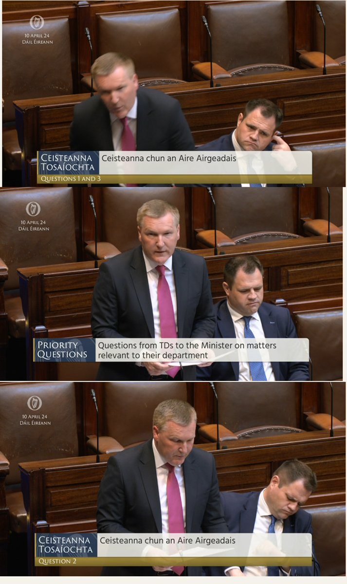 Neale Richmond did show up. He fought to stay awake but he lost the battle. “Let’s get down to work.” #Dáil #NewEnergy