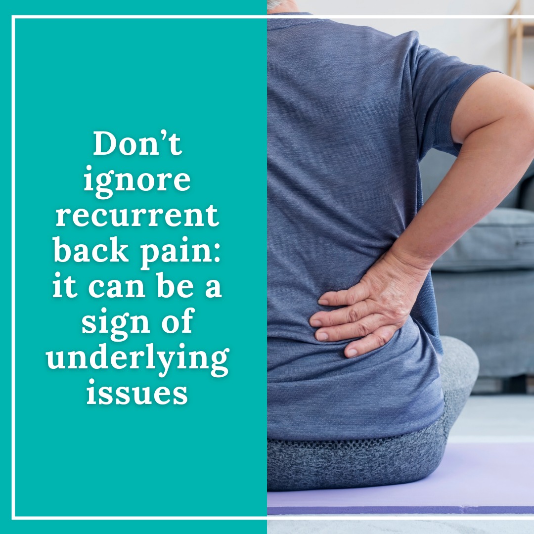 👉 Persistent or chronic back pain should never be brushed aside. It might indicate more than just temporary discomfort: it could be a sign of underlying health issues. Ignoring it may exacerbate the problem and lead to further complications down the line. #chiropractic