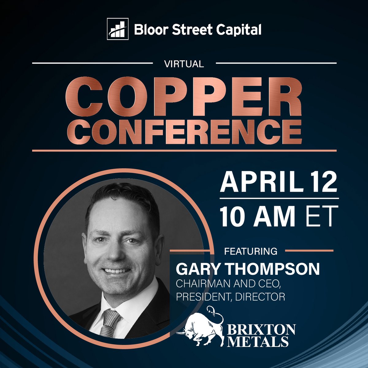 Brixton Metals @brixtonmetals is located on trend with BC's prolific Golden Triangle, and is undergoing the largest drill campaign in the company's history in its pursuit of #copper. To learn more register at bit.ly/3VQrrje