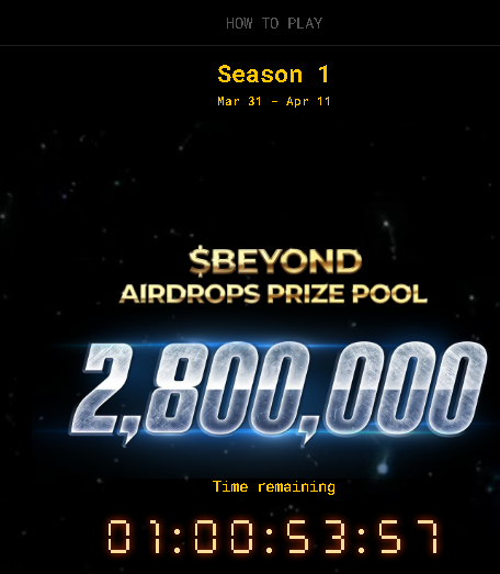 1 more day excited for this $BEYOND. 

Letsgooo <a href="/PlayGroundCorp/">PlayGround</a> 

I continue to farm $BEYOND
I continue to farm $BEYOND
I continue to farm $BEYOND