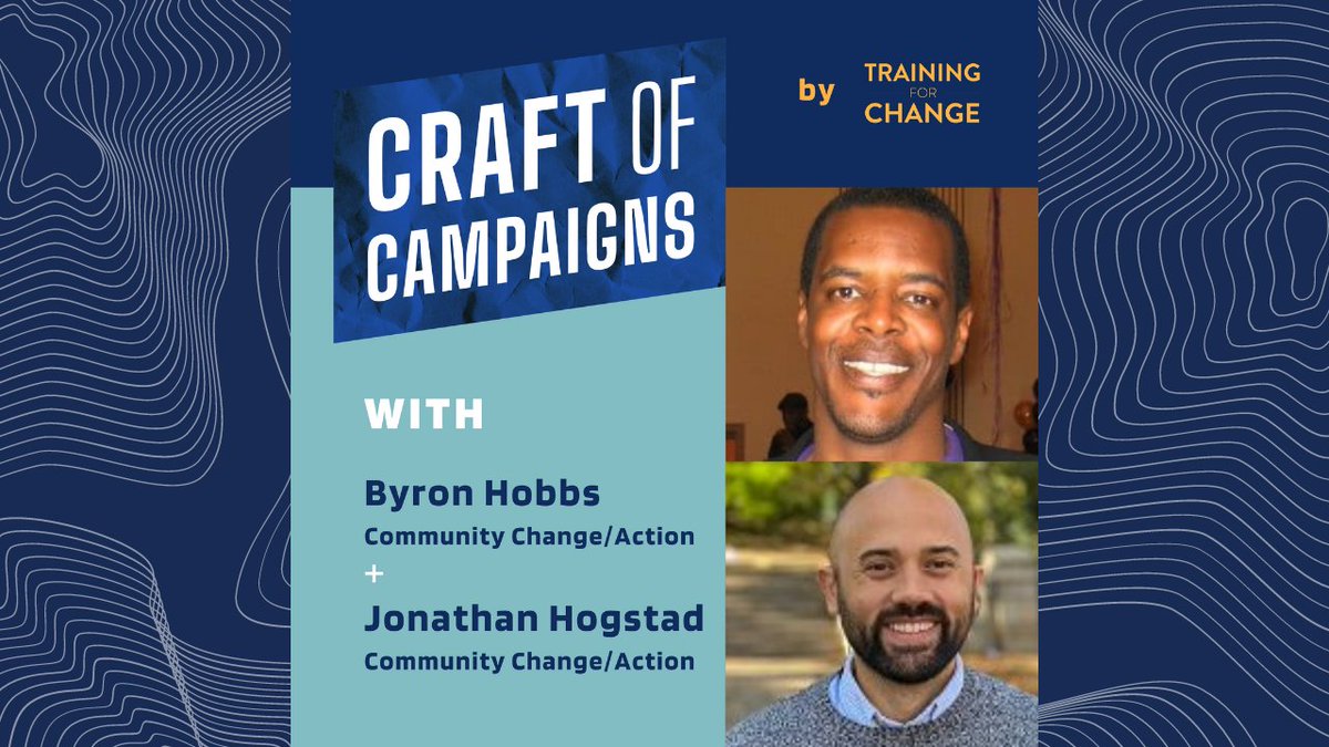 Learn how Byron Hobbs & Jonathan Hogstad of @CommChangeAct and the Defend Black Voters Coalition, creatively targeted utility companies & health insurers as a strategy to combat voter suppression in Michigan. From Craft of Campaigns w/@TFCtrains forgeorganizing.org/article/cuttin…