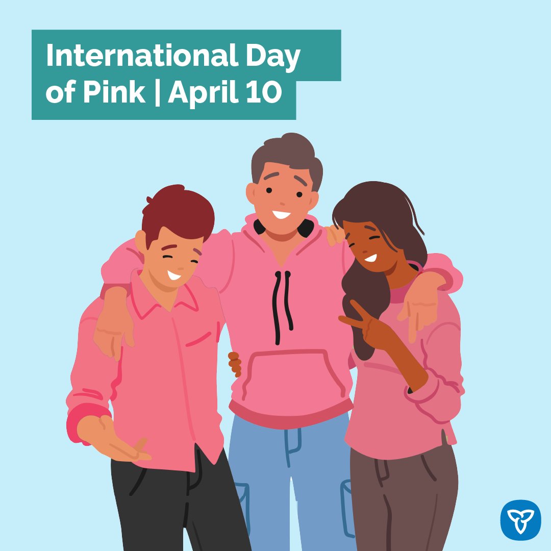 It’s #InternationalDayOfPink and this year’s theme is visibility. Together, we can celebrate visibility in all its forms – being seen, acknowledged, respected, and listened to. Wear pink today & discover resources to support the #LGBT+ community: kidshelpphone.ca/tag-cloud?tags…