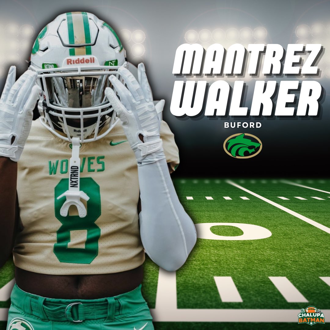 Name: Mantrez Walker Position: LB Class: 2025 Rank: 4⭐️ Height: 6’0 Weight: 215 Hudl: hudl.com/profile/161074…