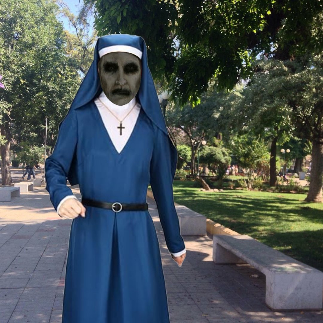 Así vamos a ver a más monjas cuando paseen por plaza Ñuñoa...van a ser más peligrosas que mono con navaja... 
#Monjas #monjitas #monjas #Ñuñoa #ñuñoa #SantiagoDeChile #matinales #ContigoCHV #Ñuñoinos