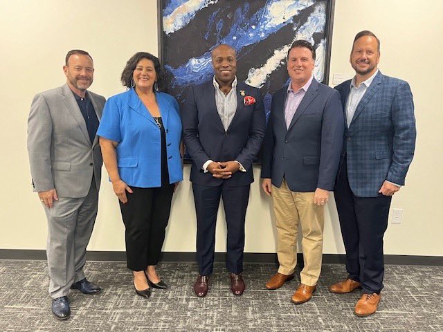 This week, Congressman Wesley Hunt met with Cy-Fair ISD’s School Board at the Mark Henry Administration Building in #TX38

Rep. Hunt discussed the importance of protecting our children in schools and welcomes plans to work with Cy-Fair ISD leadership for prioritizing special…