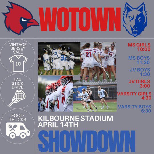 Big weekend planned for Worthington Lacrosse! Hope it’s on your calendar! @wcsdistrict @WKHSWolves @TWHSAthletics #ItsWorthIt