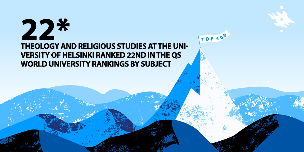 Theology and religious studies at the @helsinkiuni ranked 22nd in the QS World University rankings by Subject! The ranking remains the same as last year. 👉 topuniversities.com/subject-rankin… #WeAreHelsinkiUni #qsranking