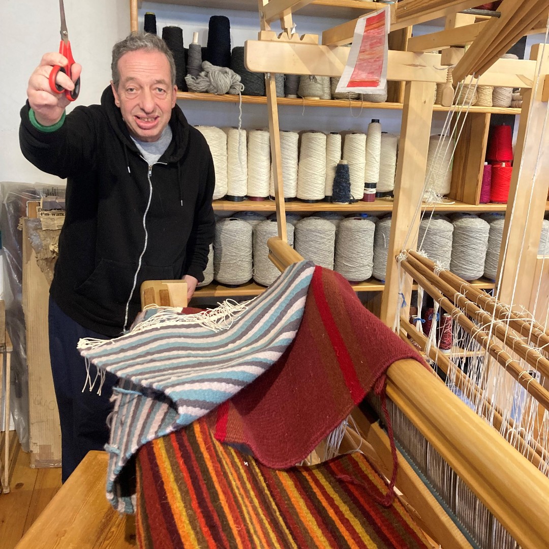 Simon has finished cutting off his handwoven rugs produced in our Weavery workshop! ✂️ 

Way to go Simon! Here's to a sleek and stylish new look in your space. 😊

#Handwoven #ThornageHallWeavery #WoolRugs #Community #Independence #Skills #Charity #SupportedLiving #Thornage