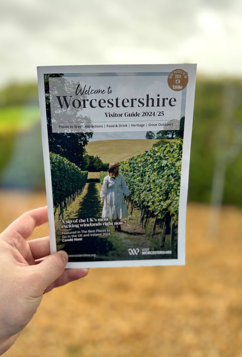 NEW! Visitor Guide 👏 Check out our brand-new visitor guide ahead of the summer season. Visitors will be able to grab a copy of the new guide at leaflet stands across Worcestershire and surrounding areas. A digital version will also be available on our website shortly!