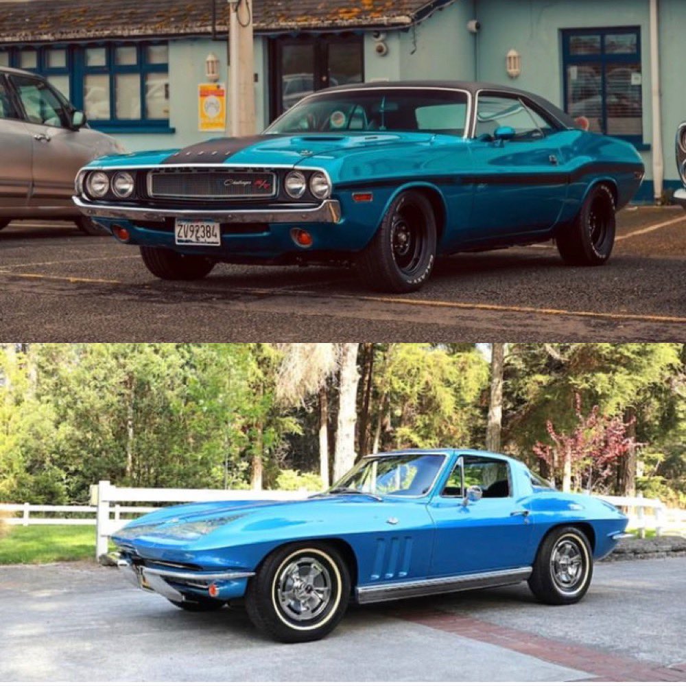 Challenger or Corvette ?