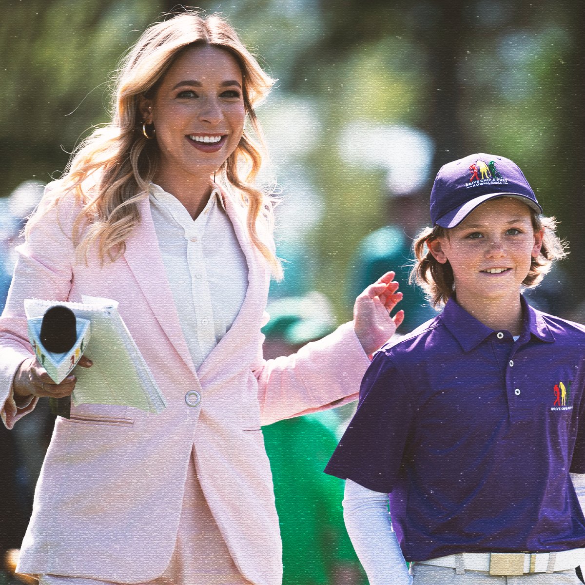 Big smiles for @KiraDixon and the #DriveChipandPutt kiddos.💛 (📸 @DriveChipPutt)