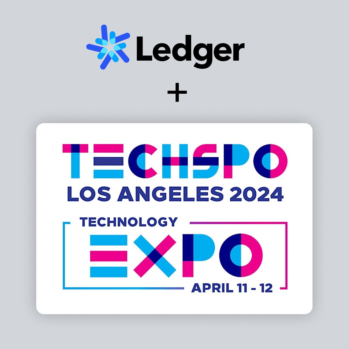 Who will be attending #TechspoLA this year? We'll be there mixing and networking with the brightest minds in technology. DM us for a meet-up. 👥🌐💡

#TechspoLA2024 #Ledger #TechConference2024 #TechInnovations #techsolutions