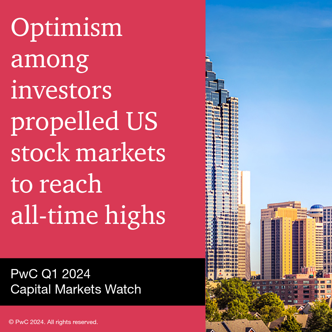 In the PwC Q1 2024 Capital Markets Watch, we cover the latest on #IPO, #VC, and #debt activity, including why an uptick in IPO activity during the second and third quarters of 2024 is expected: pwc.to/3NaqJIF