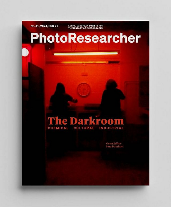 Carogervay's tweet photo. With @thegatedarkroom we are in PhotoResearcher  no. 41 – The Darkroom: Chemical, Cultural, Industrial, guest edited by  Dr Sara Dominici, scholar of photographic history and visual culture! https://t.co/8NRJqvsIGp