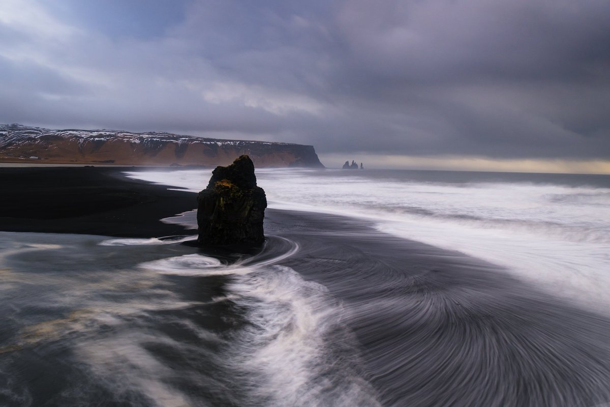 Visiting Iceland in March was certainly the experience. At Dyrholaey and Reynisfjara Beach it was windy and rainy, as you can imagine a recipe for amazing and dramatic captures #iceland #dyrholaey #reynisfjara