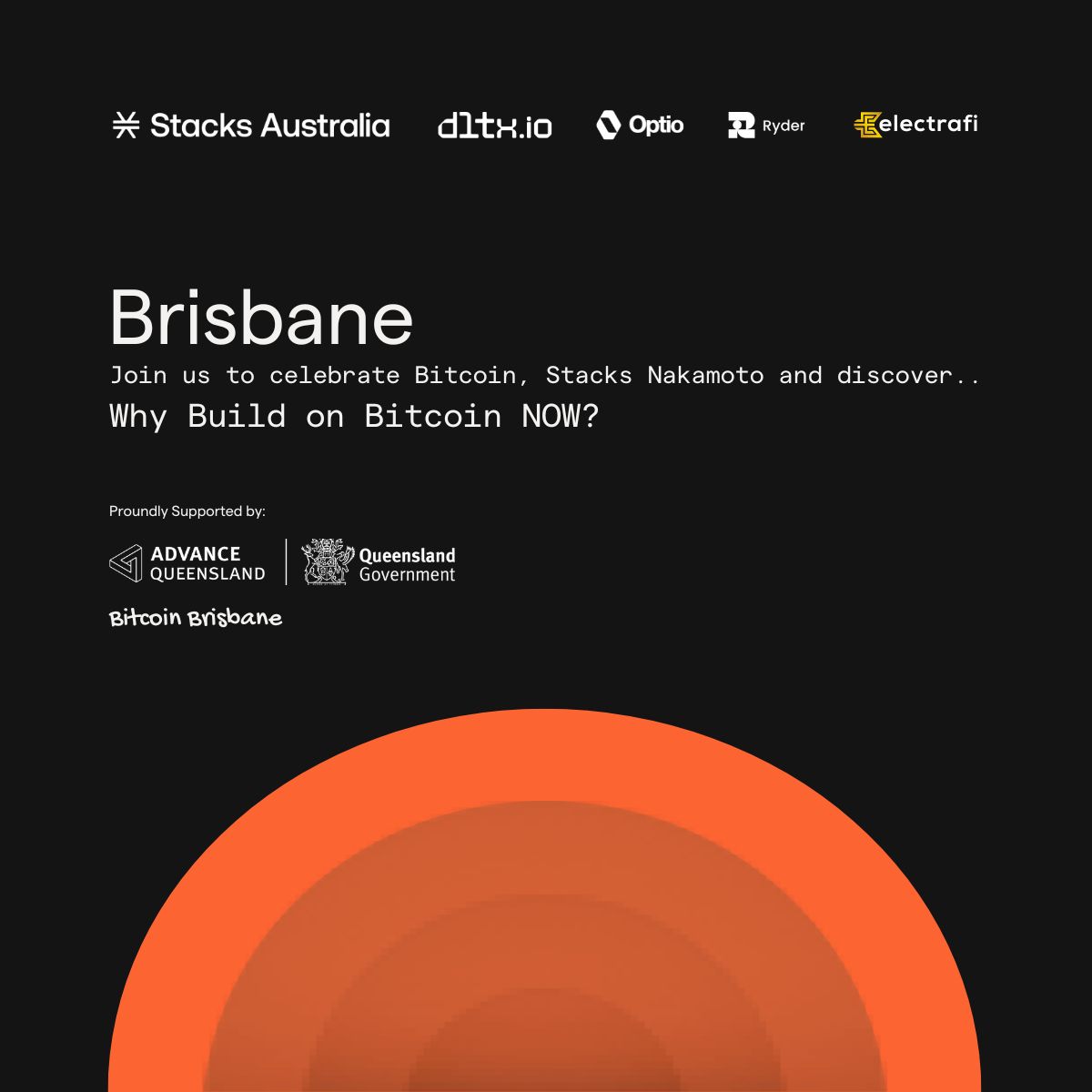 🔥 We're excited to support the upcoming @StacksAustralia Brisbane Nakamoto Meetup! If you're in town, get ready for some hot discussions about Bitcoin Layer 2s 😏 📅 Wed, May 1, 2024 📍 The Precinct, Fortitude Valley, Brisbane 👇Grab your passes now lnkd.in/gf5-mkwx
