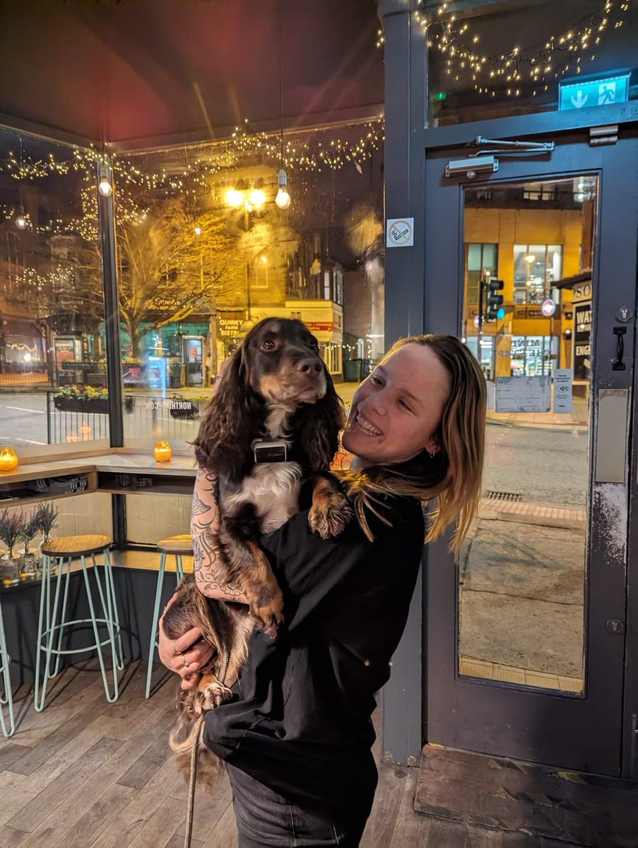 Always dog friendly! 💚

Here's the lovely Stella with our lovely Eithne 😍

#dogfriendly #northbarharrogate