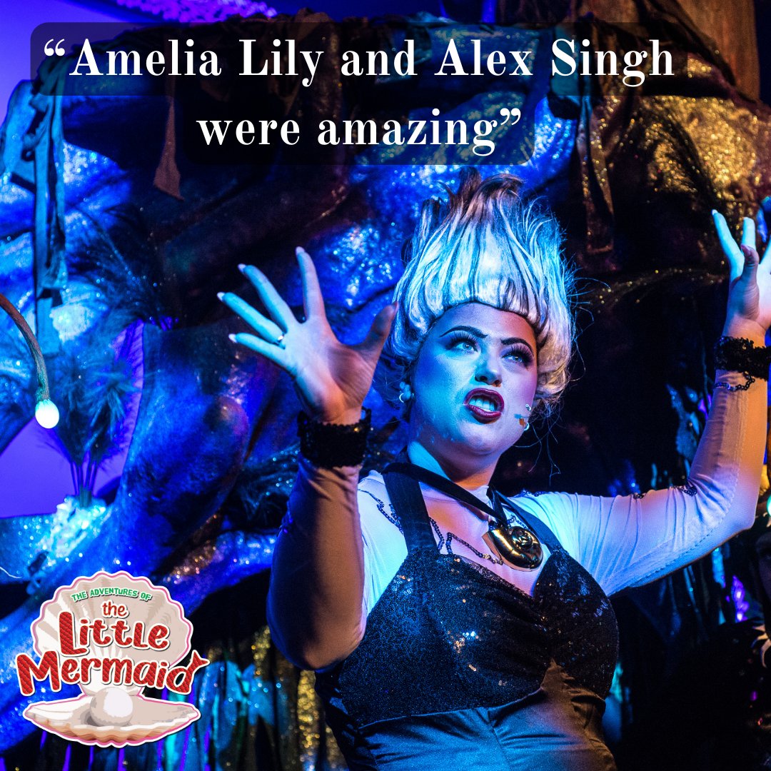 More positive audience reviews are coming in every day! Don't miss your chance to come and see our production of The Adventures of the Little Mermaid Sun 7th April - Sun 14th April Book Now: bit.ly/3H2YM25 #NTRLittleMermaid2024 #HaveYouGotYourTicketsYet #WeSupportNTR