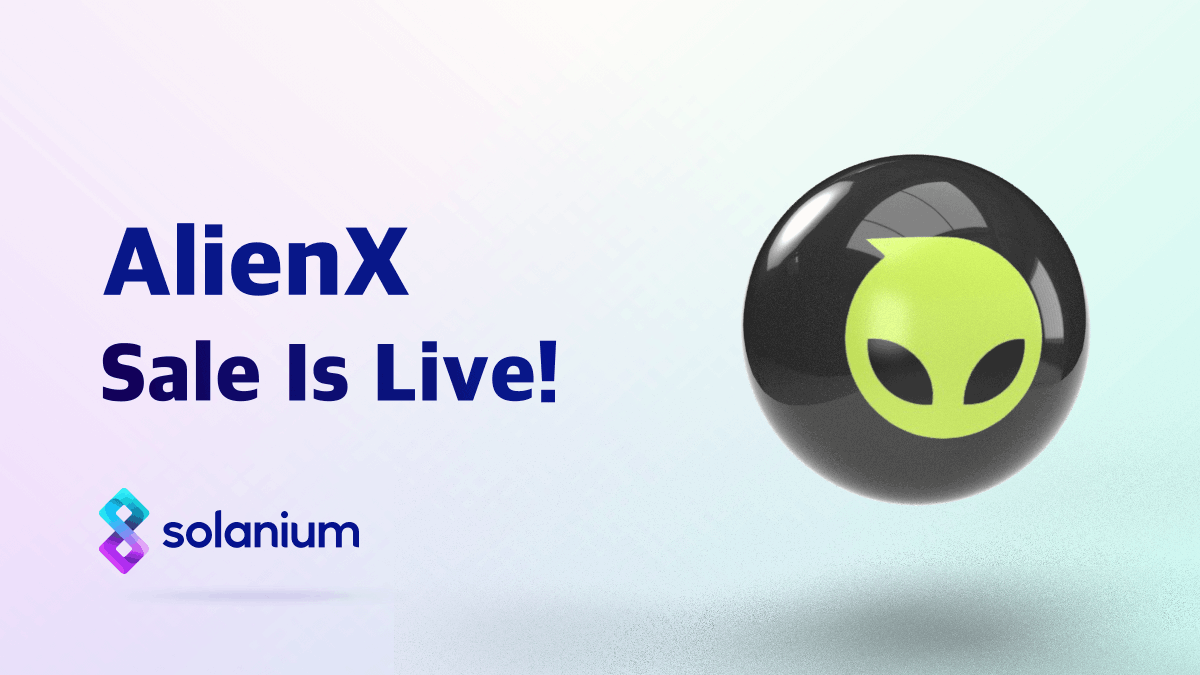 🚀  @ALIENXchain Sale has started! Check if you have won an allocation on the project page. ➡️ solanium.io/project/alienx Read more about the whitelisting and sale process ➡️ solanium.medium.com/alienx-node-sa…