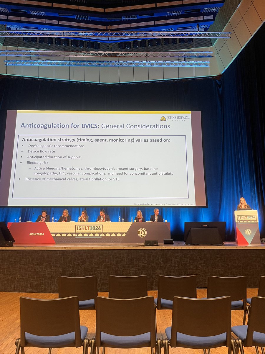 Rachel Cartus (@cartuspharmd) on Twitter photo My mentor Sara Strout from <a href="/hopkinsheart/">Johns Hopkins Cardiology</a> giving a fantastic overview of the many varying AC strategies for tMCS at #ISHLT24๐ฉธ My mentor Sara Strout from <a href="/hopkinsheart/">Johns Hopkins Cardiology</a> giving a fantastic overview of the many varying AC strategies for tMCS at #ISHLT24๐ฉธ