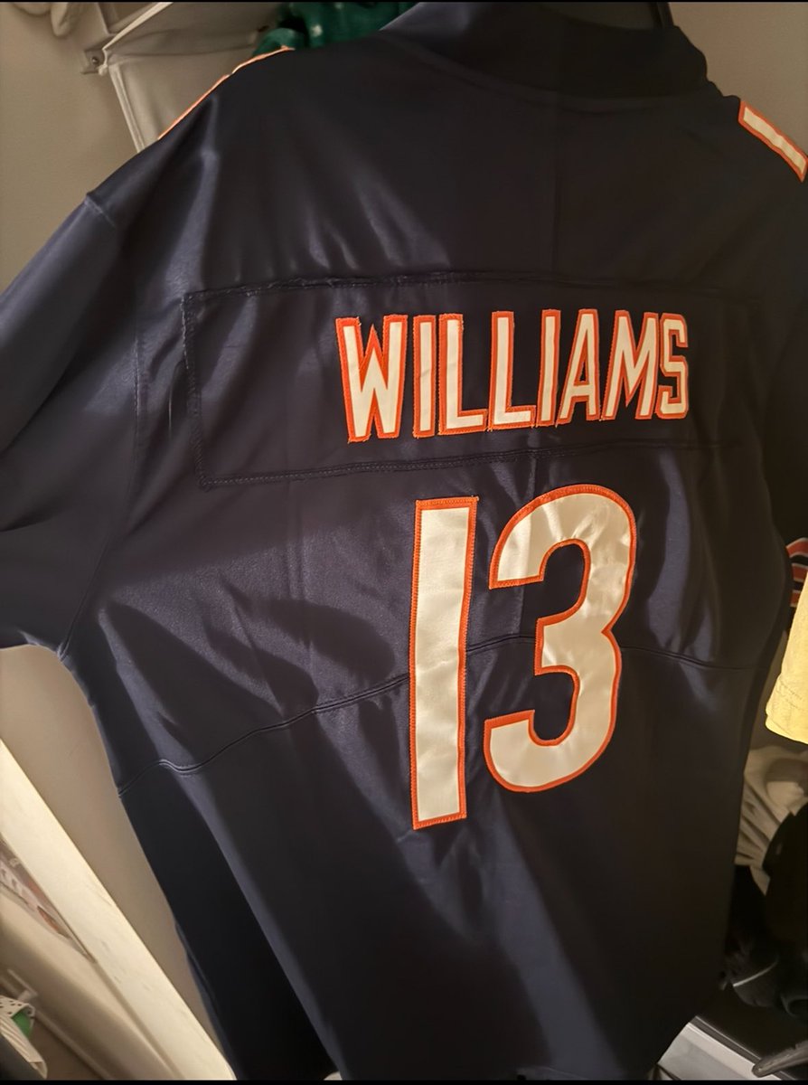 I already got mine a while back too just so I could wear it during my draft stream LOL. Knew he’d prob change numbers Super cheap tho so I’m just going to buy the real one when he officially chooses his number