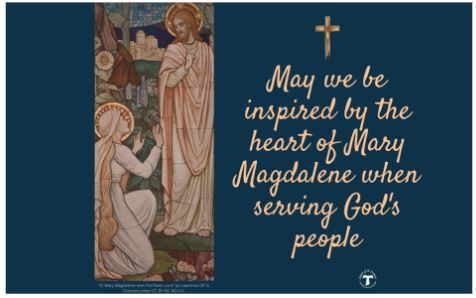 Today we celebrated an Easter Mass led by Father Pawel. It was lovely to welcome parents in school to join us.
Let us be inspired by the heart of Mary Magdalene when serving God’s people. #heisrisen