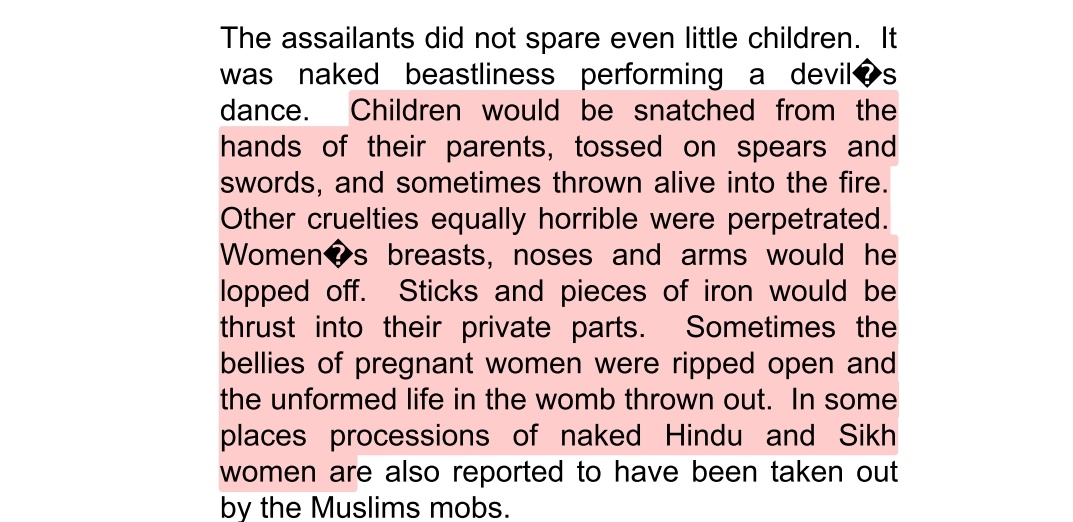 During the Partition in Rawalpindi, even the little children of Hindus and Skhs were not exempt from the bπutality of the Mslms. Innocent children were forcefully taken from the grasp of their parents, subjected to meπciless tossed on speaπs and swoπds, and some were even…