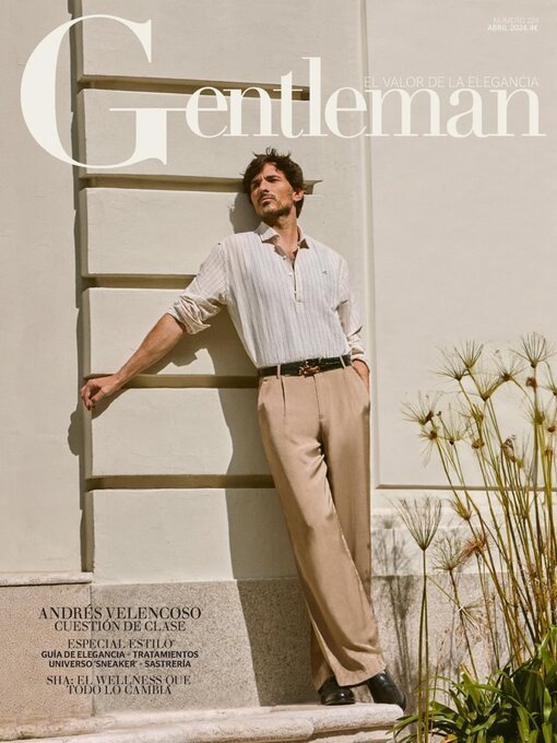 . @andresvelencoso on the cover of Gentleman Spain (April 2024) 😍