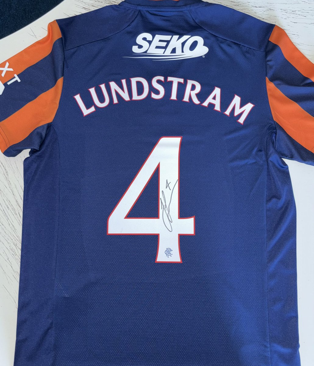 John Lundstram Hand signed shirts available via DM!