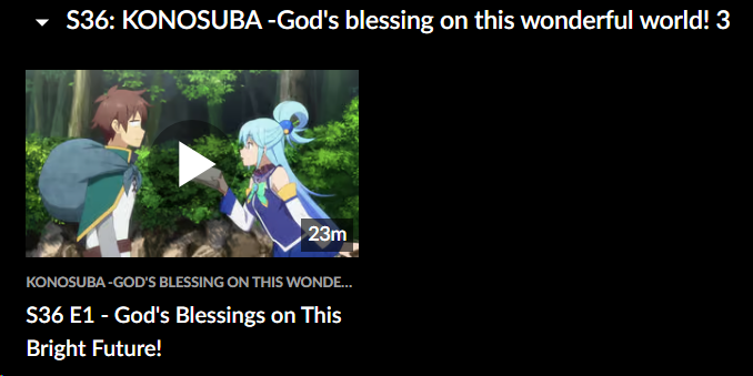 Crunchyroll's cataloguing continues to baffle