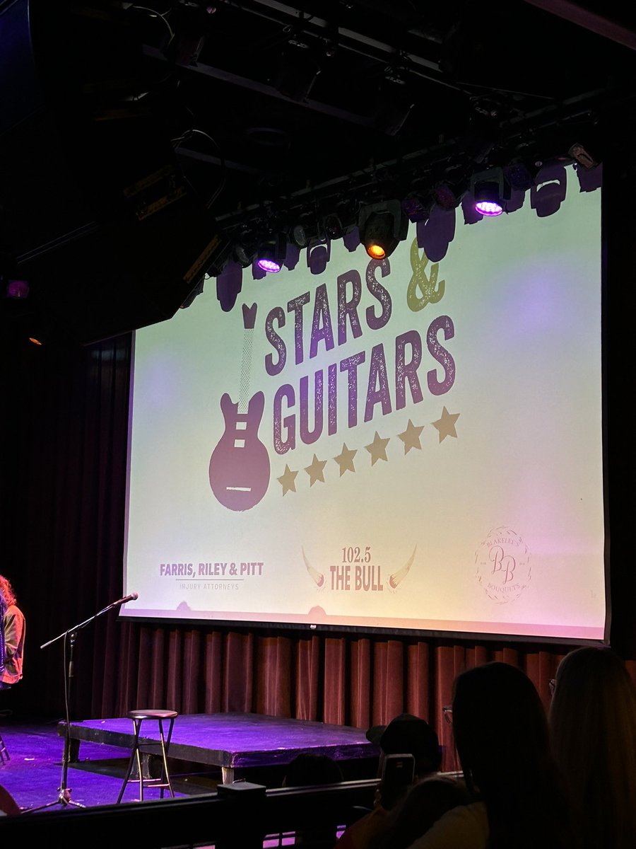 1025thebull's tweet photo. Thank you Alabama! Our 2nd annual Stars &amp; Guitars concert to benefit @stjude at @workplaybham 🤠❤️🙌🎸 @JoeNichols @huntergirlmusic @GeorgeBirge @DrewBaldridge Presented by @FRPlegal 🏛️ thousands raised for a great cause! https://t.co/px2Kb4IO4P