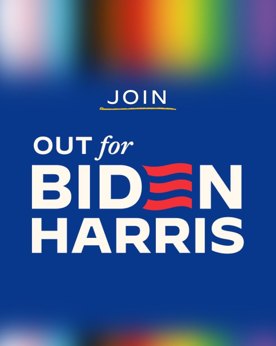 We’re incredibly excited about the launch of Out for Biden-Harris, which we’re celebrating with three events across PA today! @JoeBiden and @KamalaHarris will always fight for the dignity and freedom of LGBTQ+ Pennsylvanians. 🏳️‍🌈🏳️‍⚧️ Sign up to join: JoeBiden.com/out