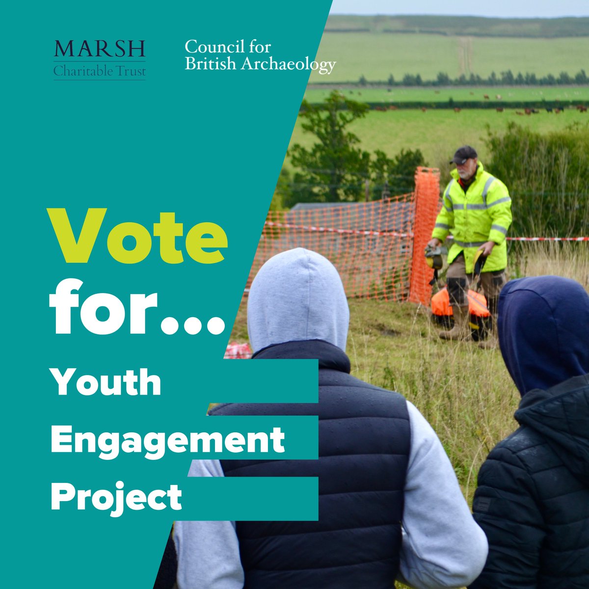 Do you know of a great youth engagement project? Nominate them to win Youth Engagement Project of the Year at the Marsh Community Archaeology awards! 🏆 Learn more or submit a nomination via this link 👉 bit.ly/3Jf9zr6 #CommunityAwards #Archaeology #YouthEngagement