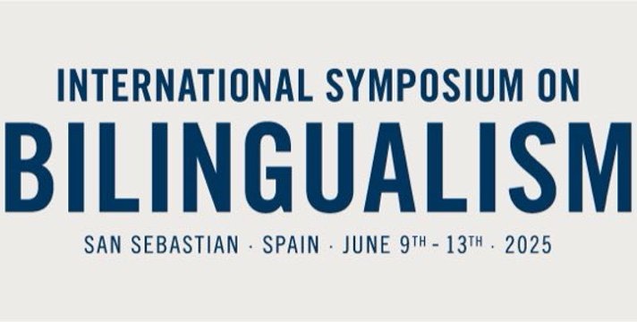 I'm acting as Area Co-Chair for Indigenous and Minority Languages at International Symposium on Bilingualism 15 @ISBilingualism with @itxaso_ro. Look forward to seeing you in Donostia San Sebastián! @Antje_Stoehr @bcbl_ #ISB15