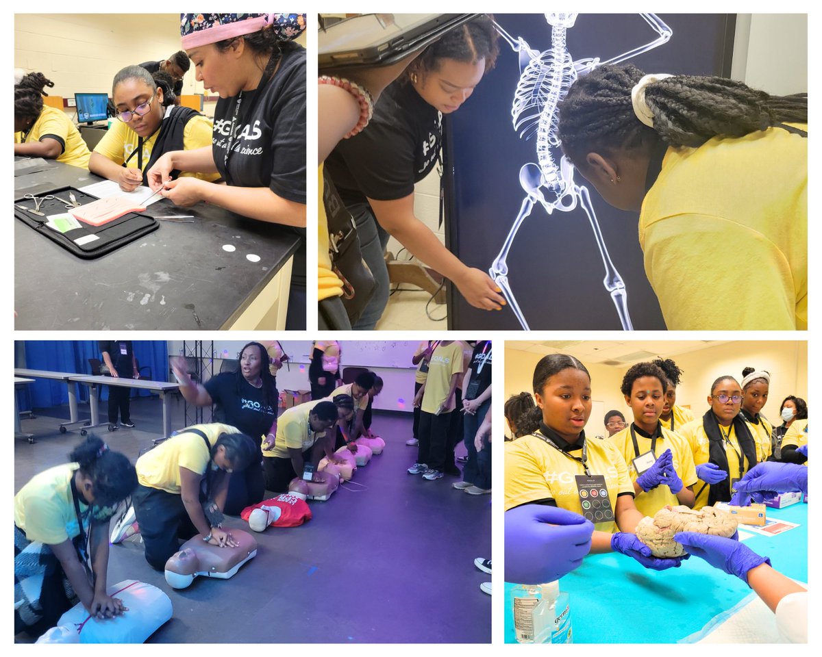Wayne State University, in collaboration with Ascension, the Wayne State School of Medicine, and Detroit Public Schools, initiated a program called GOALS (Go Out And Love Science). This program provided an incredible opportunity for students to learn about working in healthcare.