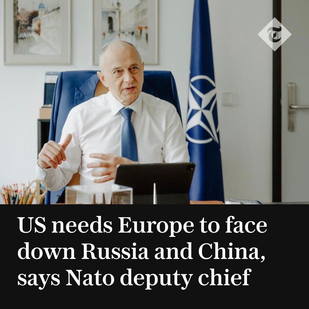 🔴 Transatlantic alliance vital says Mircea Geoană amid fears Trump will halt military support to Ukraine if made president Read more ⬇️ telegraph.co.uk/world-news/202…