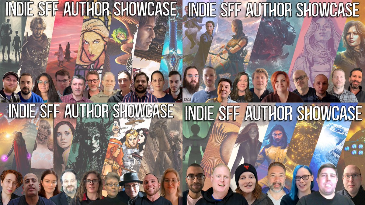 I have an indie author showcase scheduled for April 18. If you're a self-published SFF author and want to showcase your book/s (new or otherwise) please check out the info here and submit a video clip: dominishbooks.com/authorshowcase 🥂