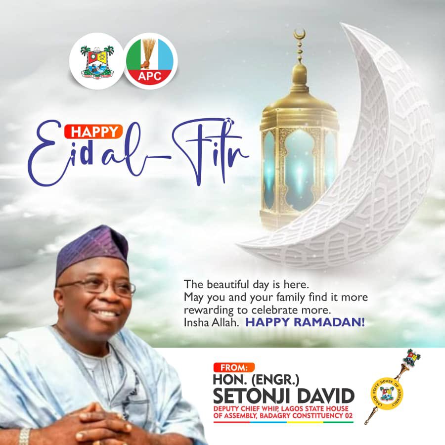 May the spirit of Eid bring joy and happiness to your heart. Wishing you and your family a blessed Eid-ul-Fitr filled with love, peace, and happiness. Eid Mubarak!